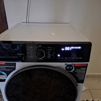 Yeni Alınan Çamaşır Makinesinde Spin Aşaması Çalışmıyor Ve Değişim Talebi
