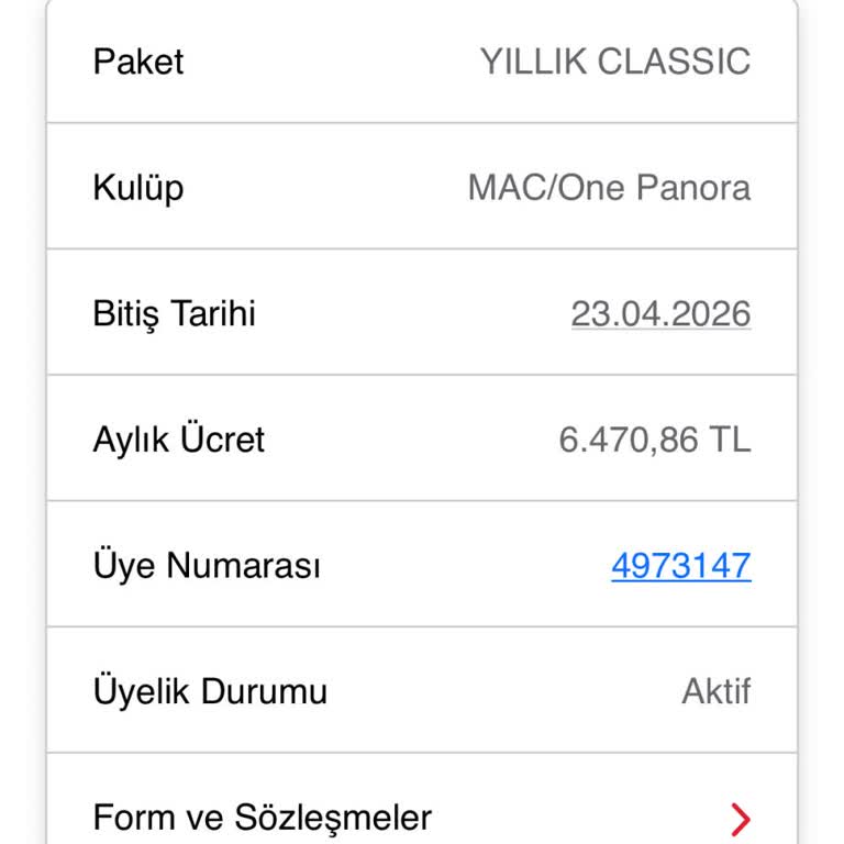 Macfit | Ankara Yıllık Üyelik Ücretinin İzinsiz Çekilmesi Ve İade Talebi