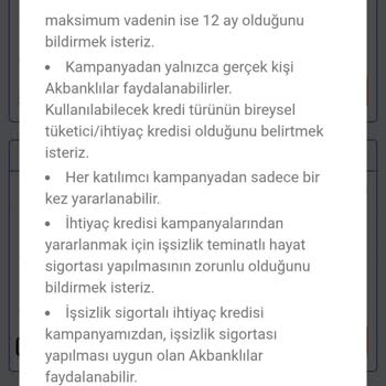 Akbank’tan Yeni Müşteri 1,49% Kredisi Reddi Ve Açıklama Talebi
