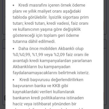 Akbank’tan Yeni Müşteri 1,49% Kredisi Reddi Ve Açıklama Talebi