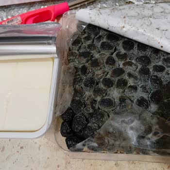 Getir Büyük'ten Küflü Zeytin Ve Kötü Koku Yapan Peynir Teslimatı