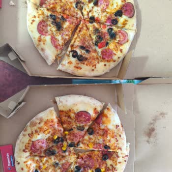Soğuk Ve Sert Domino's Pizzamın İadesi Reddedildi Ve Geri Dönüş Yok