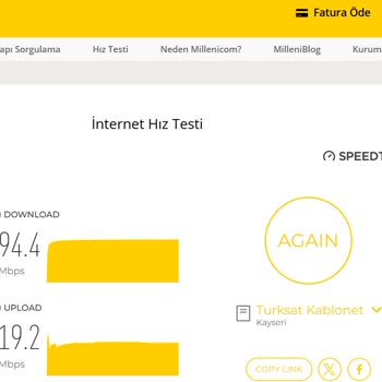 Taahhüt Edilen 1000 Mbps Hızı Sağlanamaması Ve Ücret İadesi Talebi