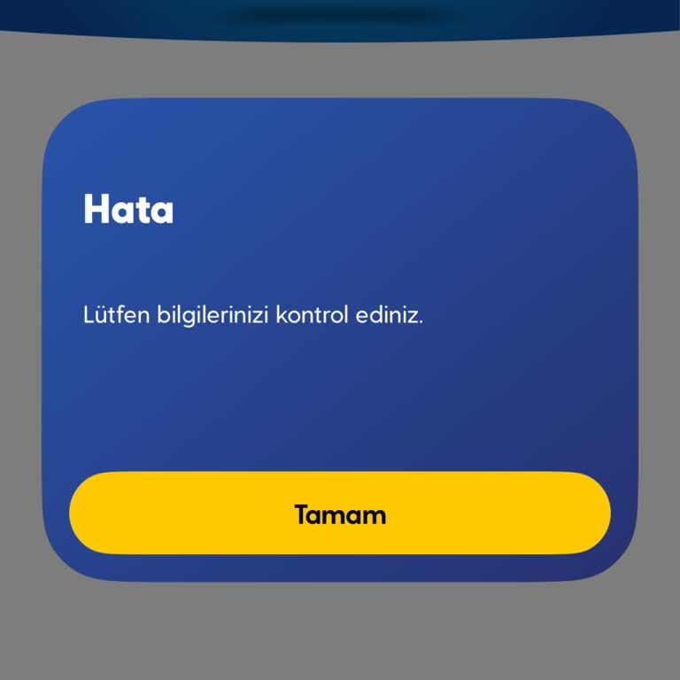 Hat Devir İşlemi Sırasında Sürekli Bilgi Kontrol Hatası