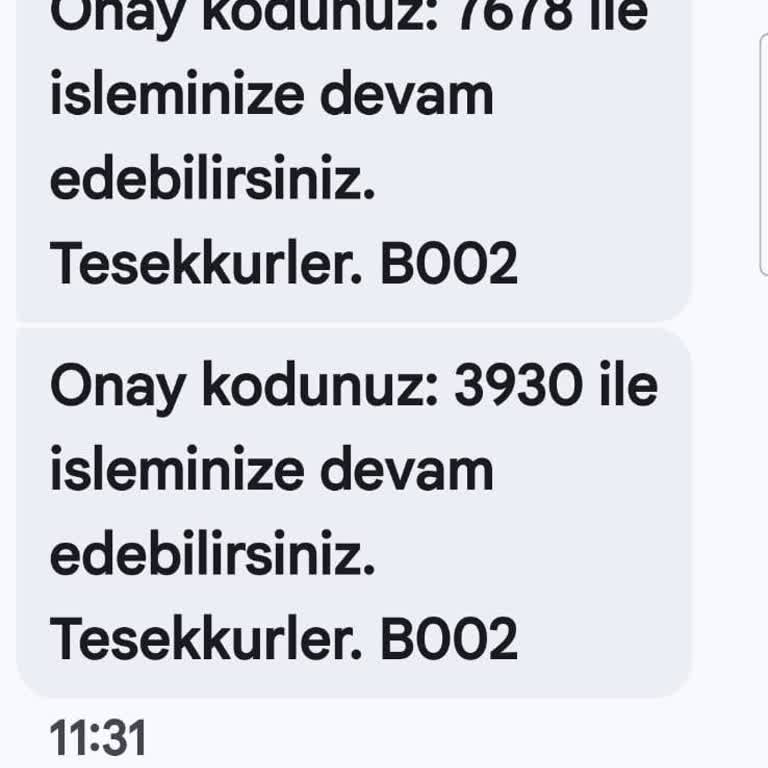 08502557373 Hiçbir İşlem Yapmıyor Ve Hiçbir Onayı Talep Etmiyorum