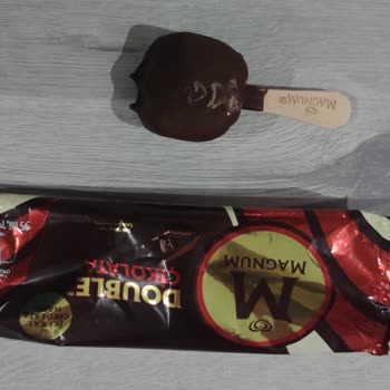 Algida Magnum Double Çikolata Dondurmasında Üretim Hatası