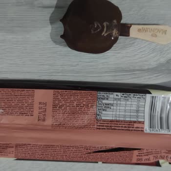 Algida Magnum Double Çikolata Dondurmasında Üretim Hatası