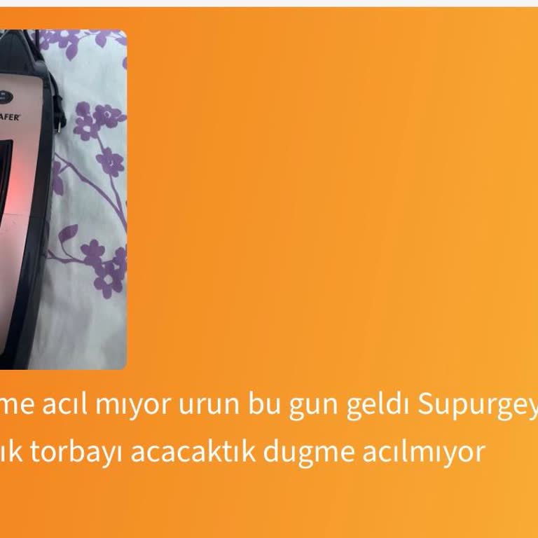 Kusurlu Süpürge İadesi Red Edildi, 40 Gün Süreç Uzadı