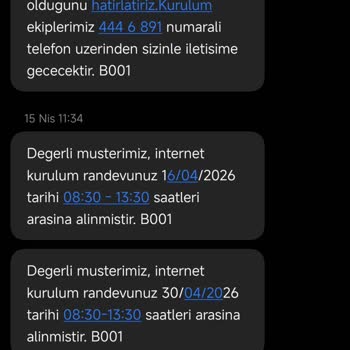Fiber Kutusu Eksikliği Ve Sürekli Randevu Ertelemeleri Nedeniyle İnternet Hizmeti Alamama