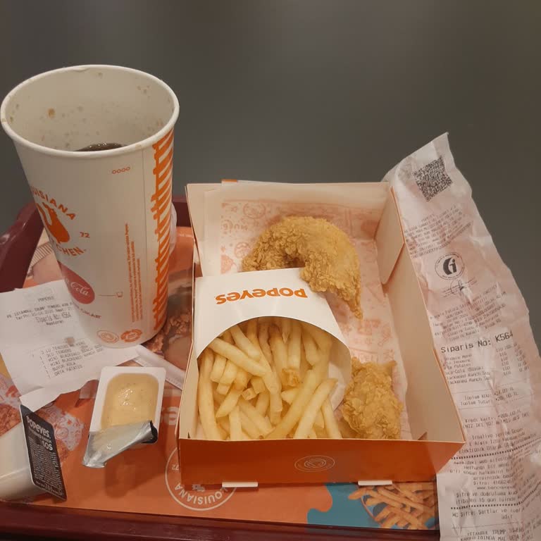 Popeyes Trump Towers Şubesinde Soğuk Tenders Menüsü Şikayeti