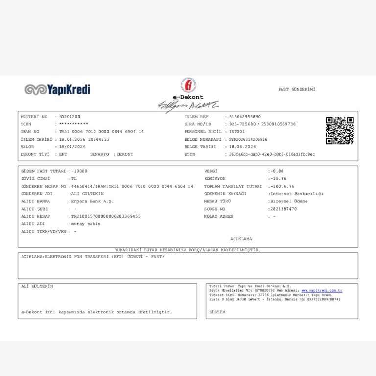 Yapı Kredi’den Betbox’a 10.000 TL Transferi Yansımadı Ve Canlı Destek Yanıltıcı