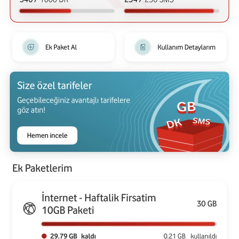 SMS Onayı Gelmediği İçin Mükerrer 10 GB Paketi Ücret İadesi Talebi