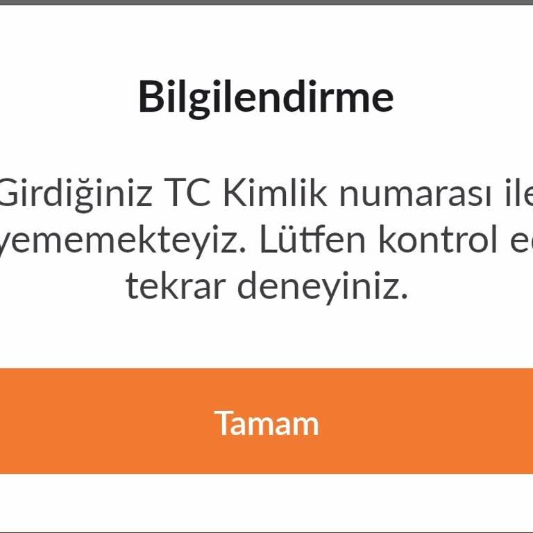Hayat Pay Uygulamasında Kimlik Numarasıyla İlgili Giriş Sorunu Ve Hesap Birleştirme Talebi