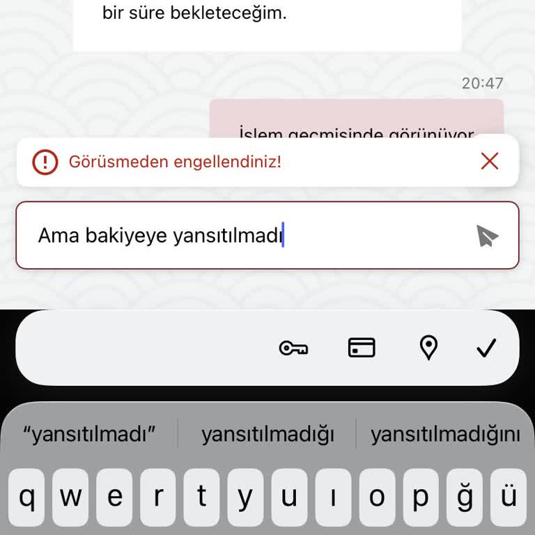 Havale İle Gönderdiğim 30.000 TL Hesaba Yansımıyor Ve Hesabım Engellendi