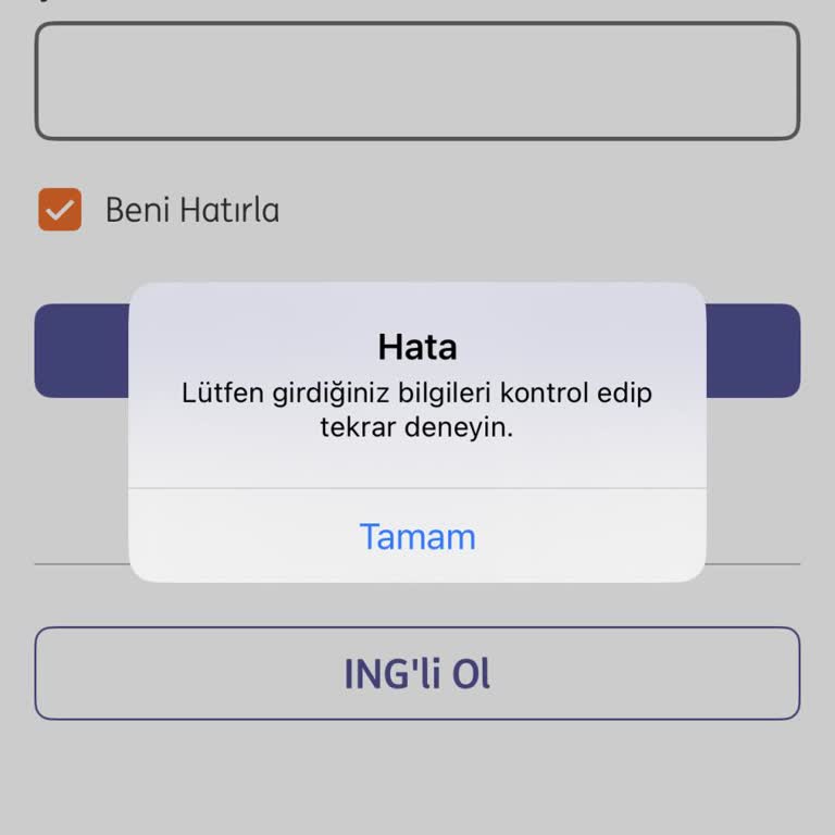 ING Mobil Uygulama Blokajı Ve 48.000 TL’lik Hesap Erişimi Sorunu