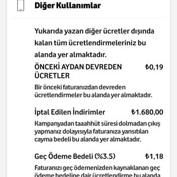 Vodafone Dijital Hat Kapatıldı, Haksız Vergi ve Fatura Kesintileri