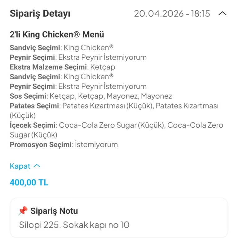 Teslim Edildi Olarak Görünen Siparişin Ücret İadesi Talebi