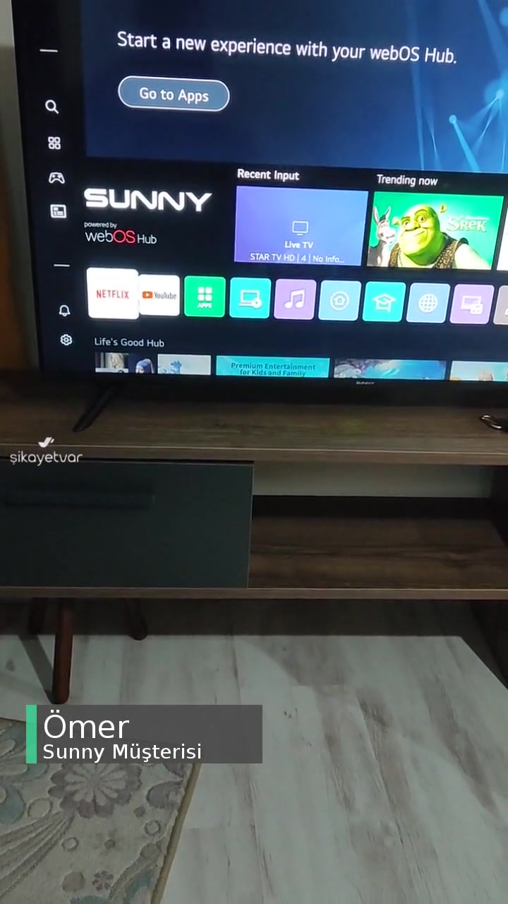 Sunny TV'de Uygulamalar Açılmıyor! videonun kapak resmi
