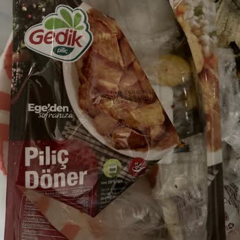 Gedik Piliç Dönerinde Çöp Parçaları: Güvenim Derin Yaralandı