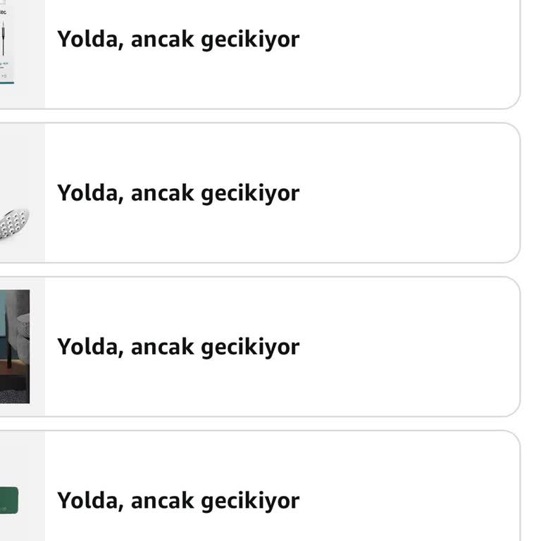 Teslimat Gecikmesi Ve İletişimsizlik Nedeniyle Gün Boyu Mağduriyet