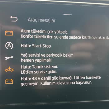 Alternatör Arızası Ve Aşırı Maliyet Şikayeti: Skoda Octavia 2022 Model 38 Bin Km'de Kronik Sorun