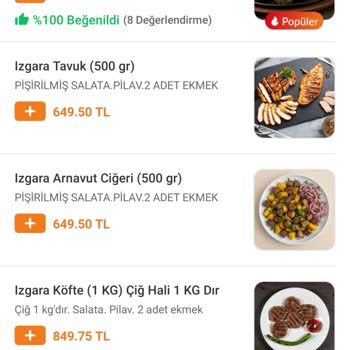 Trendyol Yemek Eksik Köfte Gönderimi Ve Yanıltıcı Ürün Açıklaması Nedeniyle Mağduriyet