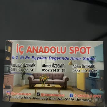İç Anadolu Spot Mobilya Sorumluluk Almıyor!