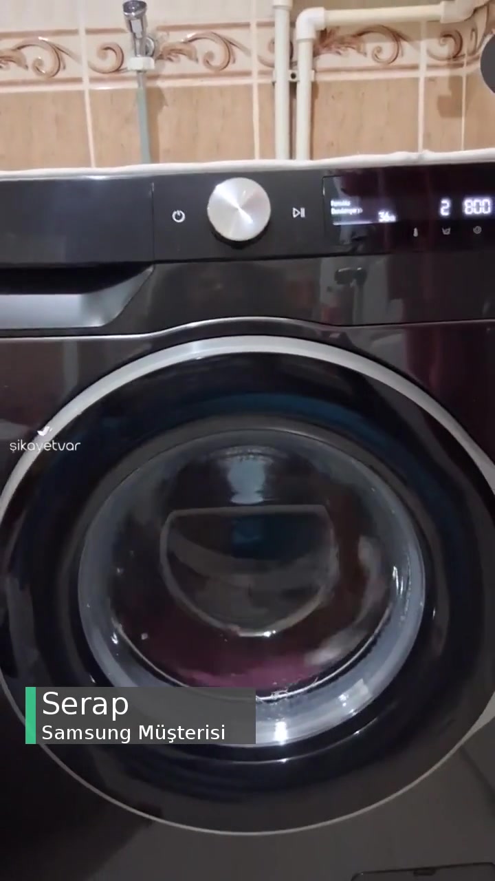 Samsung Çamaşır Makinesi Gıcırtı Sesi! videonun kapak resmi