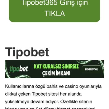 Tipobet 2000 TL'lik Yatırımım Hesaba Yansımıyor