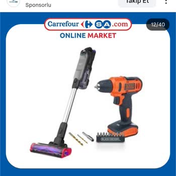 Stok Sorunu Ve Yanıltıcı Reklam Nedeniyle Black & Decker Dikey Süpürge Sepete Eklenemiyor