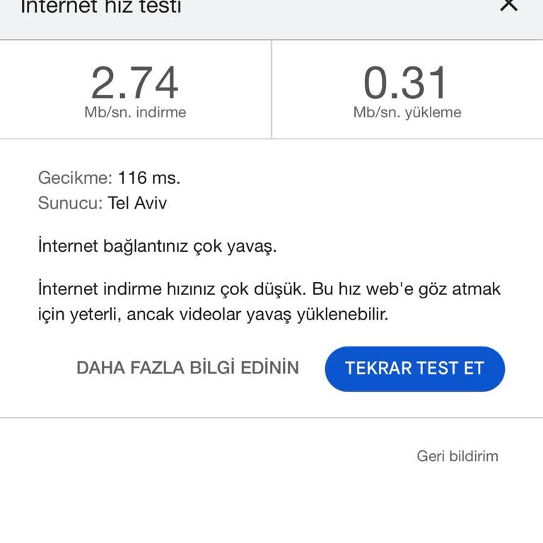 Türk Telekom Ev İnternetinde Sürekli Düşük Hız Ve Kesintili Bağlantı