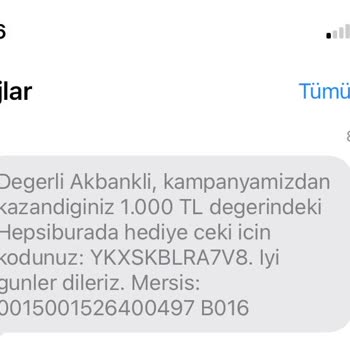 Akbank Hediye Çeki Hepsiburada’da Sürekli ‘Geçersiz’ Diyor, Çözüm Bekliyor