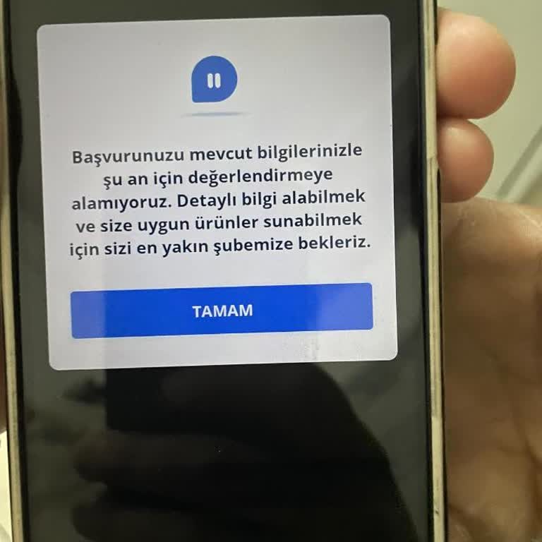 Onaylı Görünen 45.500 TL Kurtaran Hesap Limiti Aktif Edilemiyor