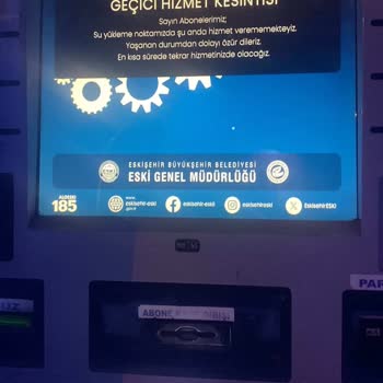 Eskişehir’de Gece Su Kartı Yükleme Noktalarının Çalışmaması Zaman Ve Yakıt Kaybına Yol Açtı