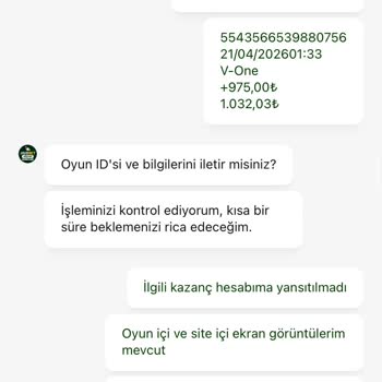 Jojobet Crash Oyununda 975 TL Kazancım Hesabıma Yansımadı