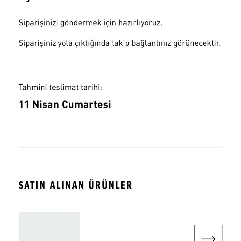 Adidas Online Siparişimde Teslimat Gecikmesi Ve Bilgi Eksikliği