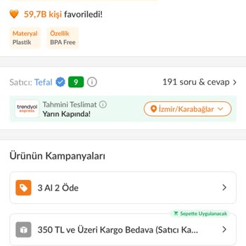 3 Al 2 Öde Kampanyasından Yararlanamadım