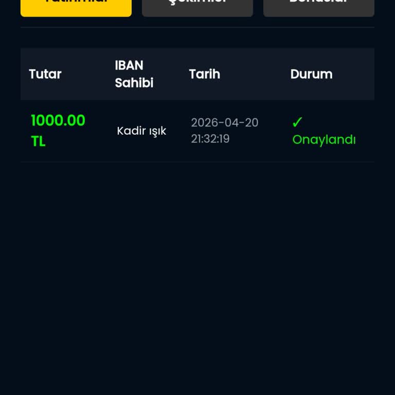 Singobet Çekim Talebim Onaylandı Olarak Görünmesine Rağmen Para Hesabıma Yatırılmadı