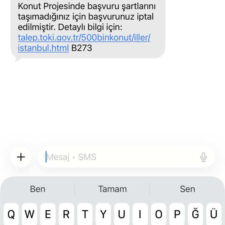 TOKİ Başvurusunun Gerekçesiz İptali Vatandaşı Mağdur Etti
