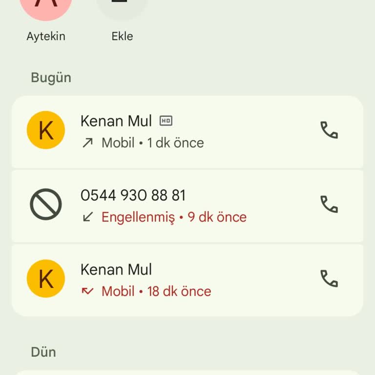 Asılsız Cinsel Ürün Siparişi Ve İcra Tehdidi İçeren Telefon Aramalarının Engellenmesi