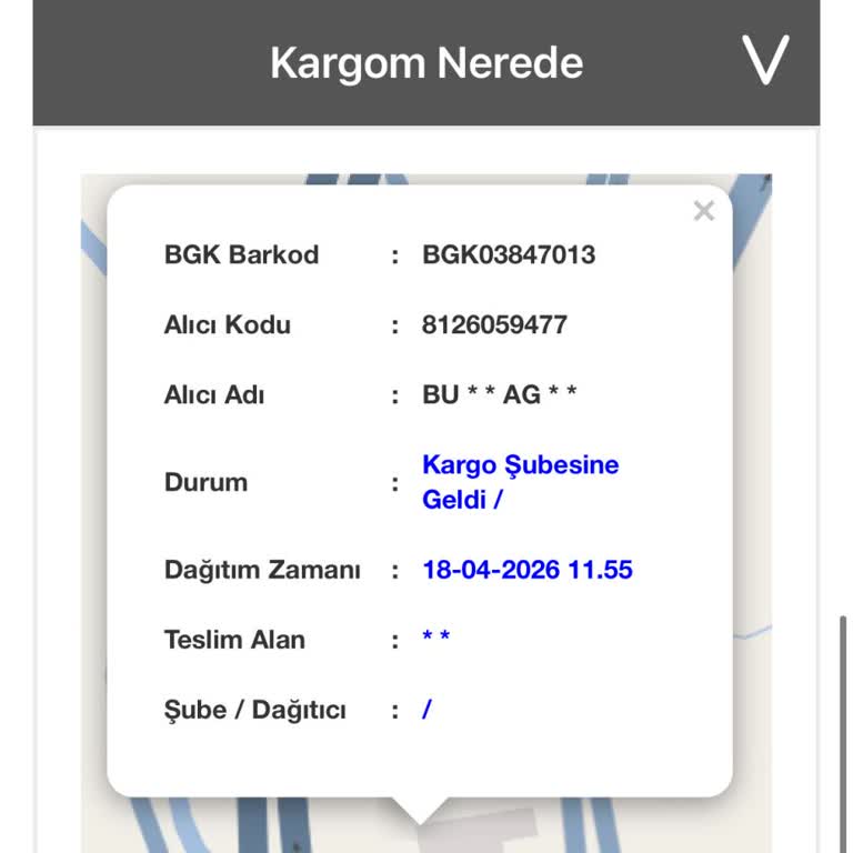 Bir Günde Kargo Söz Verdiği Gibi Teslim Edilemedi Ve Bilgi Verilmiyor