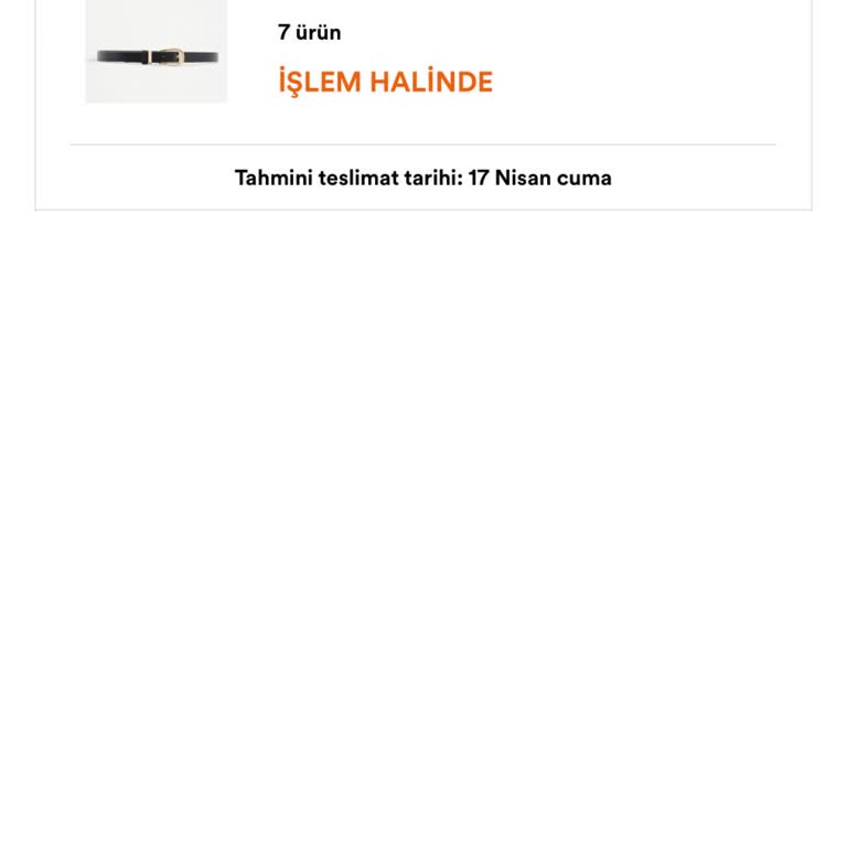 İptal Edilen Ürün İadesi Yapılmadı Ve Sipariş Bilgisi Yok