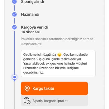Kargo Kaybı Sebebiyle 20 Bin TL'lik Oto Bebek Koltuğu Teslim Edilmedi Ve İptal Edilemiyor