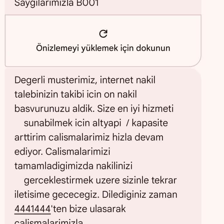 Fiber Nakilinde Çelişkili Ve İlgisiz Türk Telekom Hizmeti