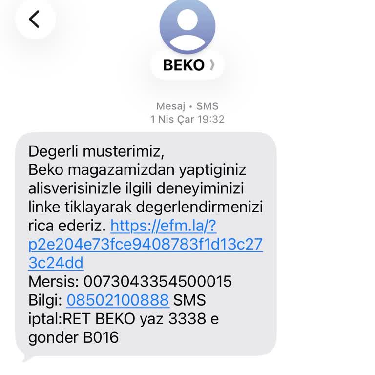Beko Beyaz Eşya Setinin Teslimatının Çok Gecikmesi