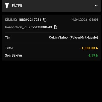 Yatırım Şartı Karşılandıktan Sonra 1.000 TL Çekim Ödenmedi