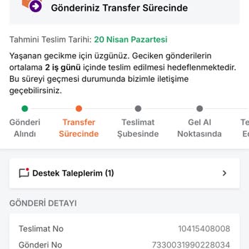Kargo Takibi Yok, İptal Edilemiyor Ve Siparişim Gecikiyor