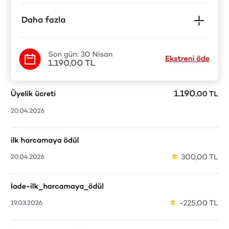 Axess Kredi Kartıma Yansıtılan Haksız 1.190 TL Yıllık Ücret İptali Ve İadesi Talebi