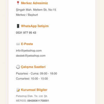 Tiklasiparisver.com | @Petshopunuz_ Ne Ürün Gönderildi Ne De Tekrar Bir Bilgilendirme Aldım