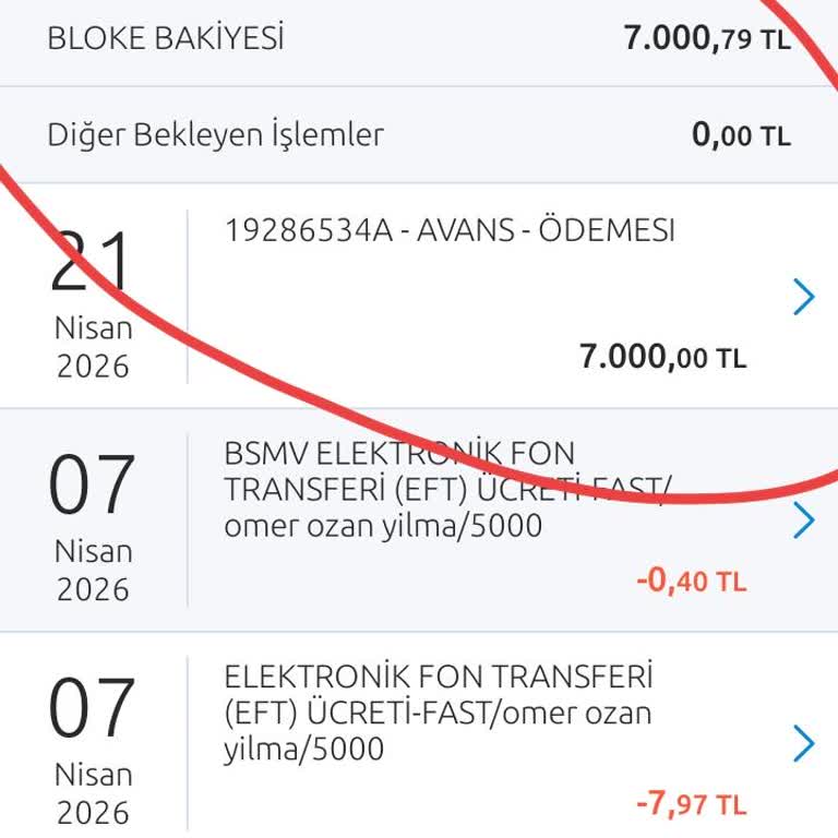 Maaş Hesabına Yasal Olmayan Ek Bloke Konulması Ve Acil Kaldırılması